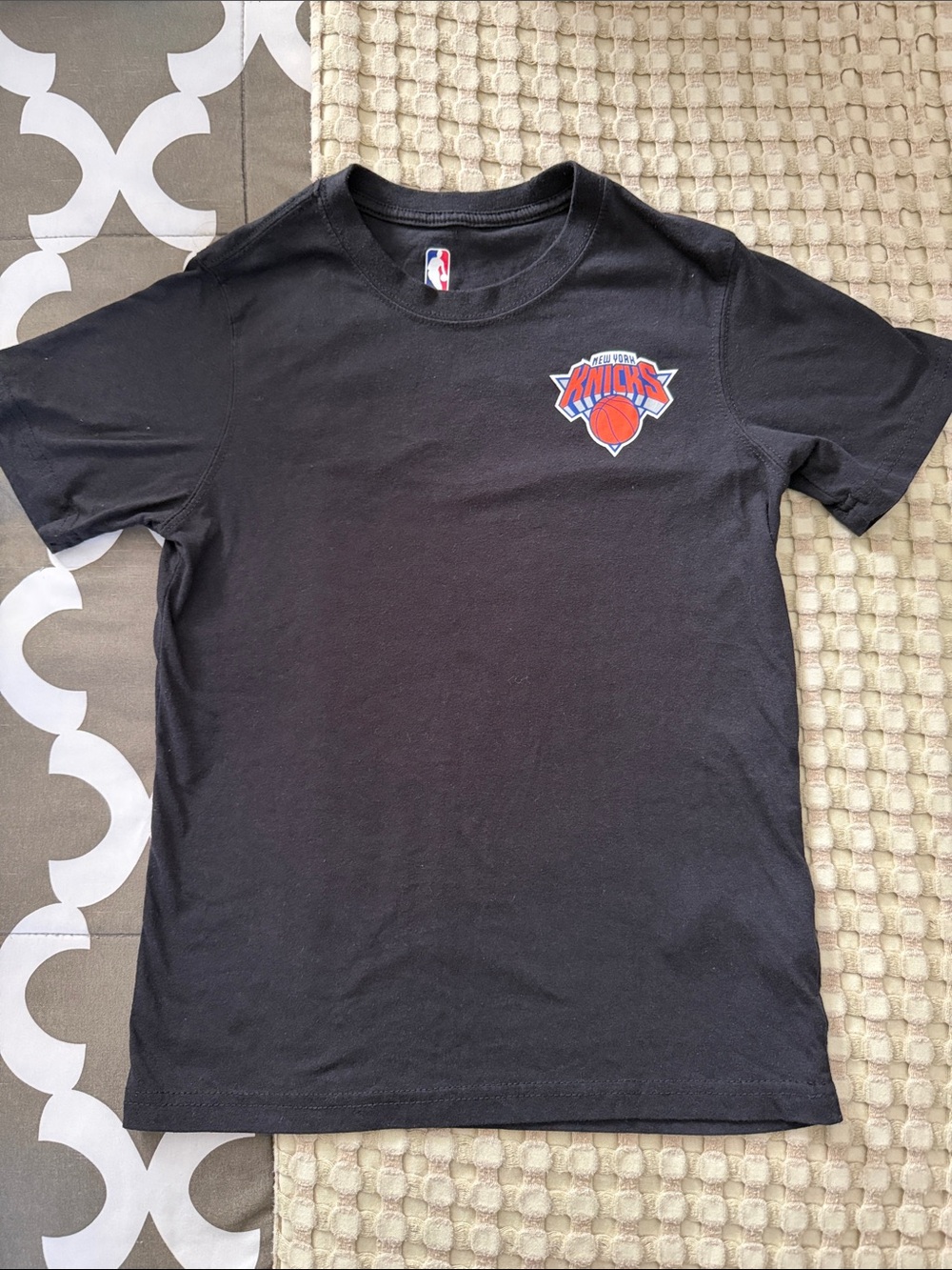 Youth Black Logo T-Shirt